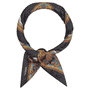 Fine Paisley 53x53  - black multi