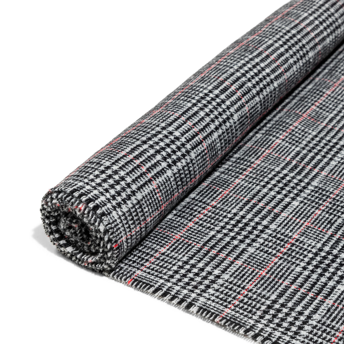 Glencheck 40x180 - multi grey