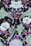 Potpourri Flowers 130x130 - black multi