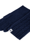 Braided Handschuh - navy