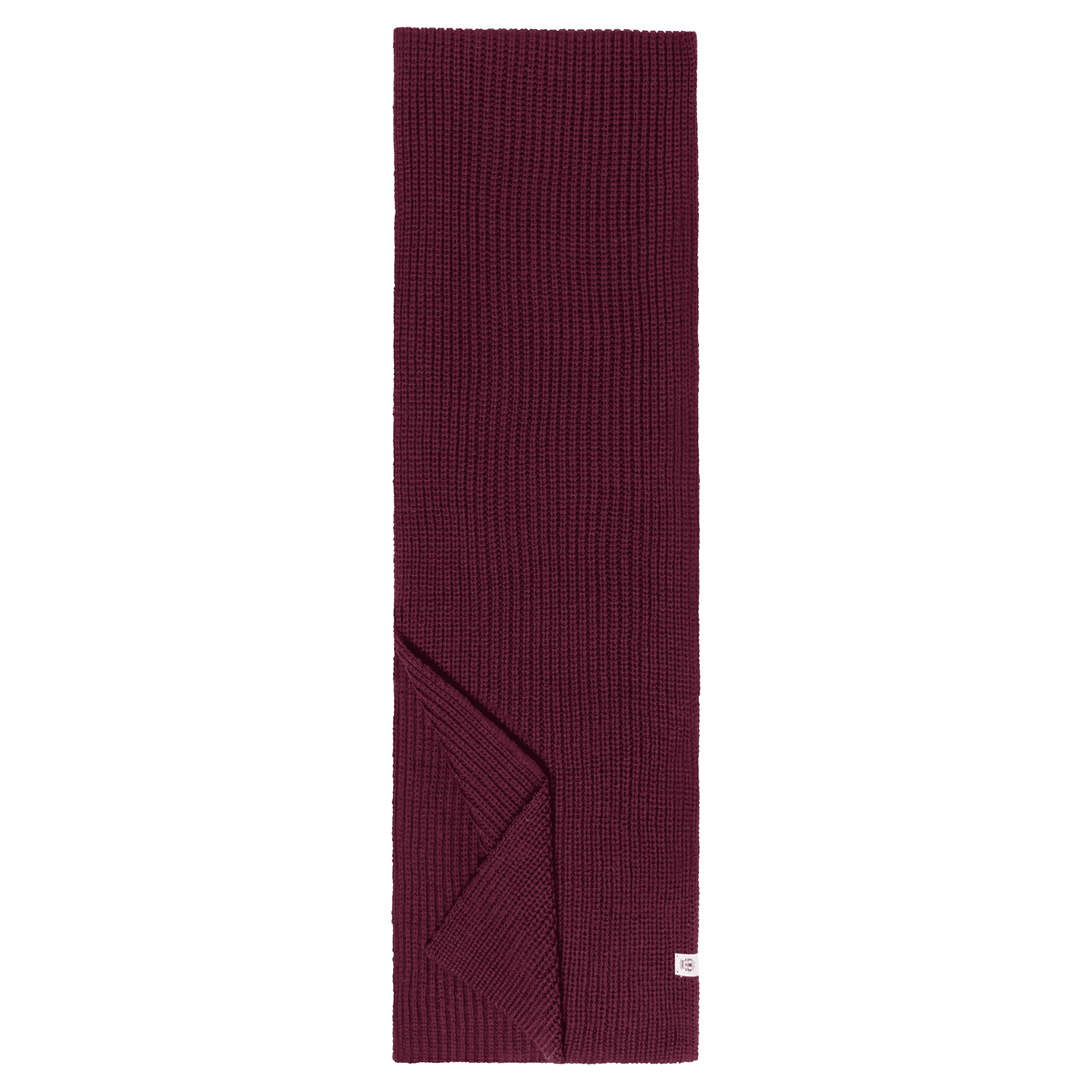 Pure Merino Schal 27x180 - wine