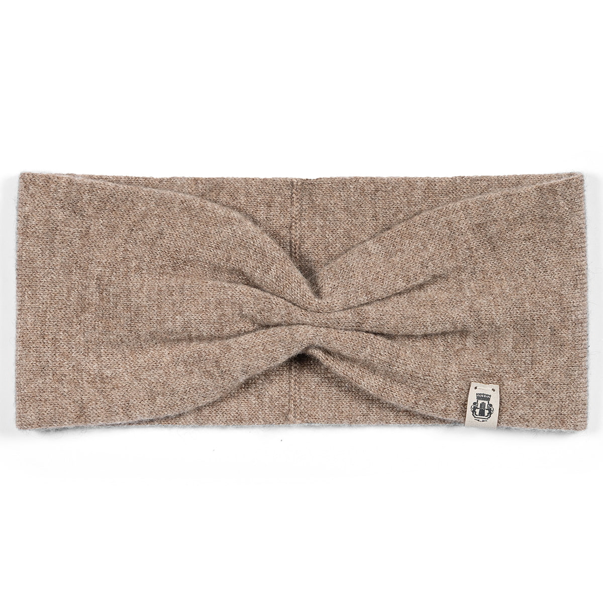 Pure Cashmere Stirnband  - taupe