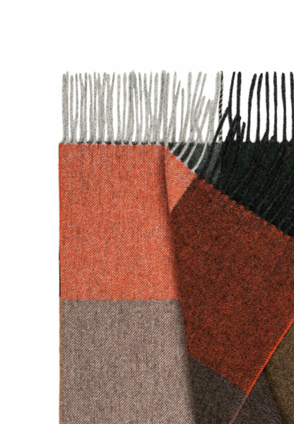 Coloured Squares Men 35x170 - multi camel