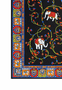 Elephant Celebration 53x53 - black multi