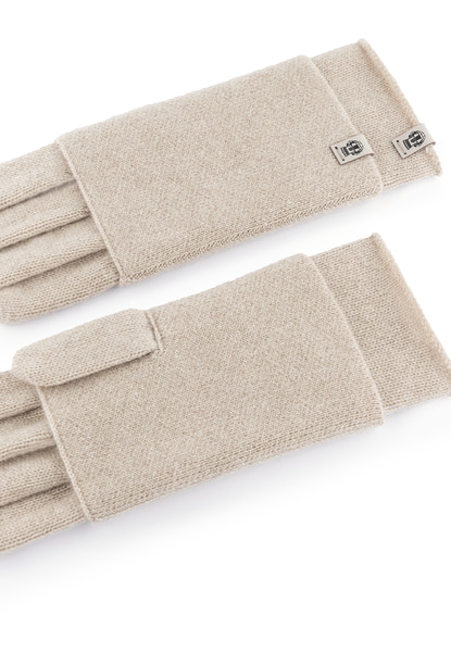 Winter Dream Handschuhe mit Stulpe - cashmere