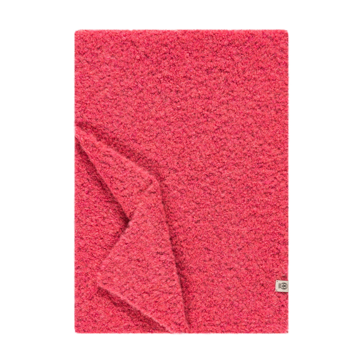 Snowflake Boucle Schal 28x90 - hibiscus