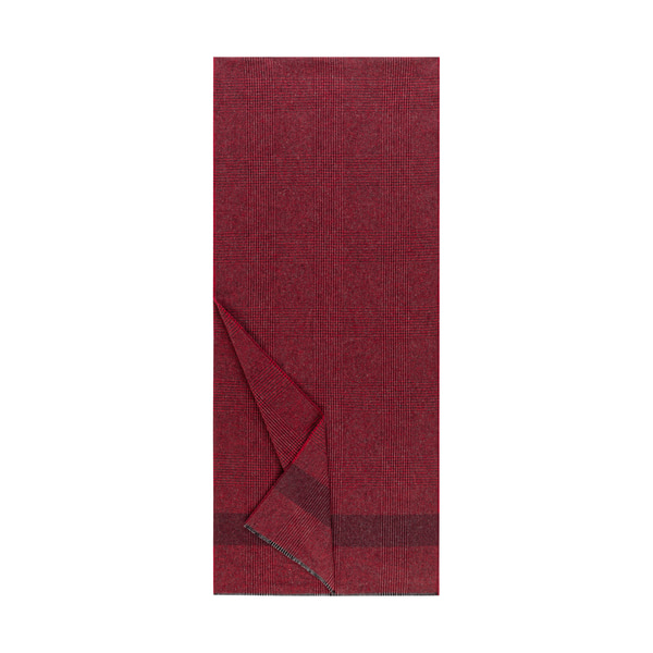 Cotton Check 40x180 - classic red