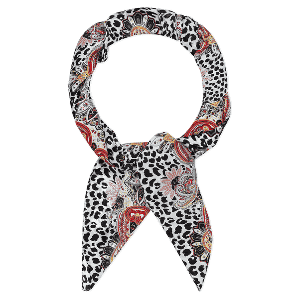 Animal Paisley 140x140 - multi black