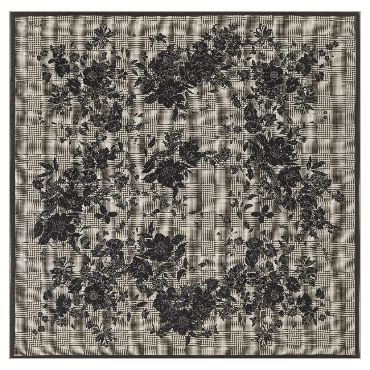 Blooming Frame 130x130  - black