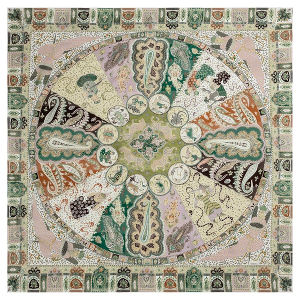 Persisches Horoskop 140x140 - multi olive