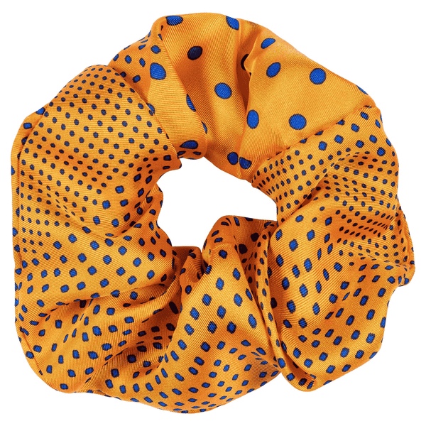 Scrunchie Fusion Dots medium - multi papaya