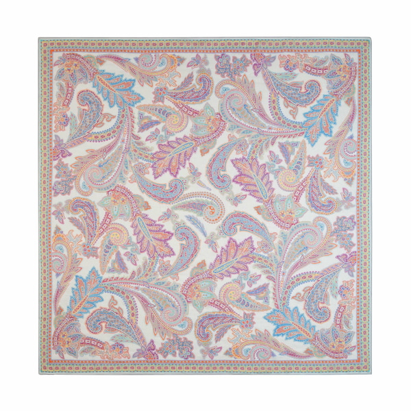 Botanical 140x140 - white multi