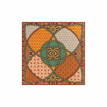 Kaleidoskope 53x53 - multi forest