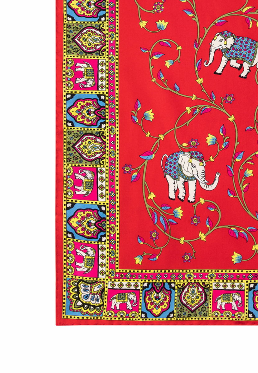 Elephant Garden 53x53 - red mix