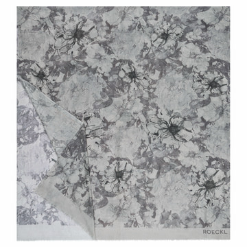 Flower Wind 80x180 - silvergrey