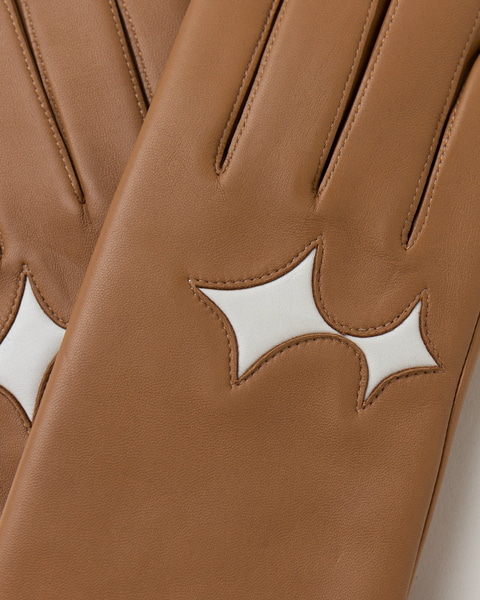 BSTN men gloves Touch - hazelnut