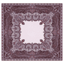 Enchanted Paisley 140x140  - multi magenta