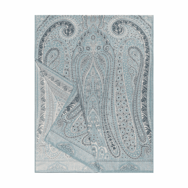 Winter Ornament 70x180 - multi blue