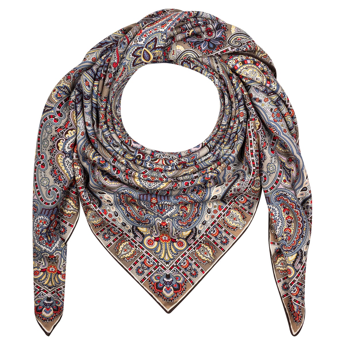 Paisley Glow 140x140 - multi dove