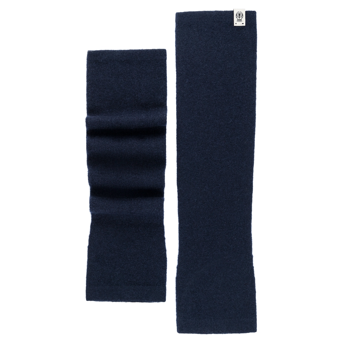 Pure Cashmere Stulpe - navy