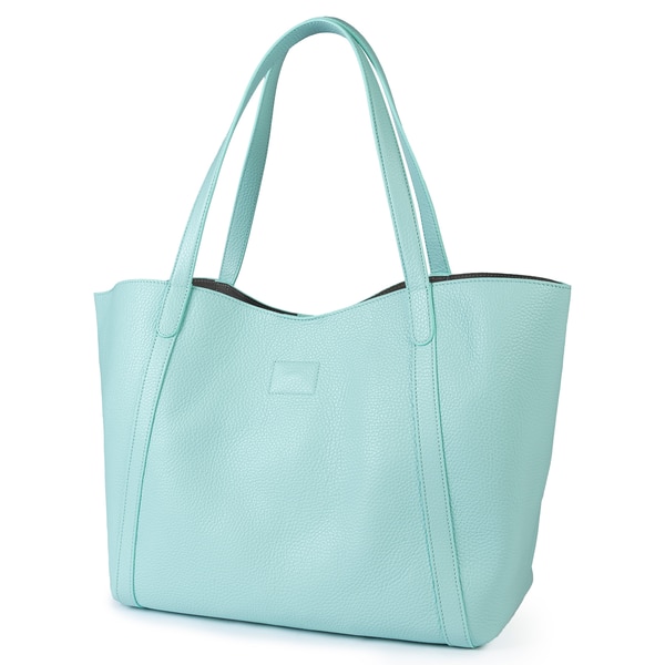Florence Shopper Grained large - jade