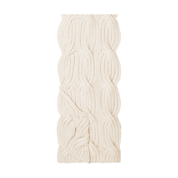 Braided Rip Schal 30x180 - creme
