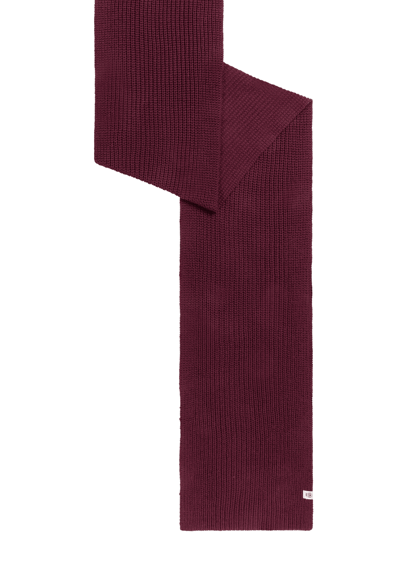 Pure Merino Schal 27x180 - wine