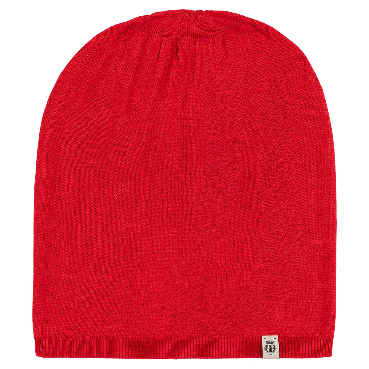 Calais/Light Bamboo Mütze - poppy red