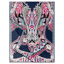 Porta Paisley 70x180  - multi navy