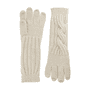 Braided Rip Handschuh - creme