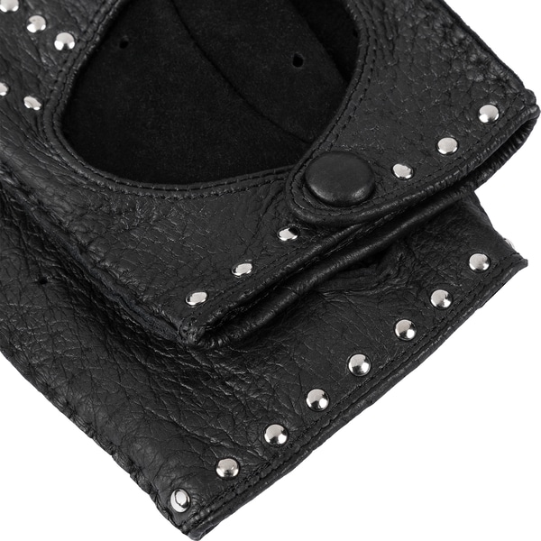 Glam Driver Autofahrer mit Nieten - black