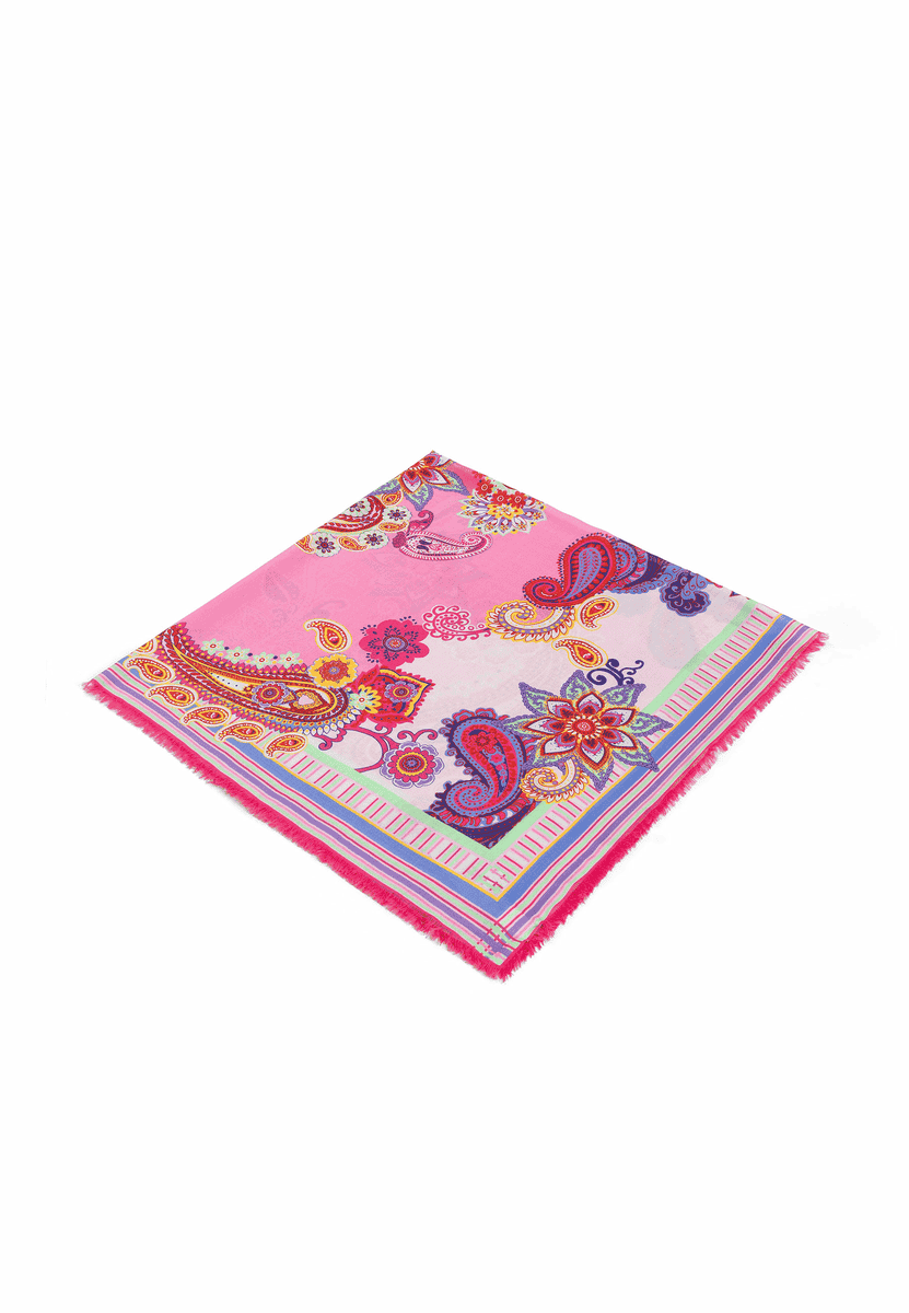 Summer Vibes 130 x 130  - multi pink