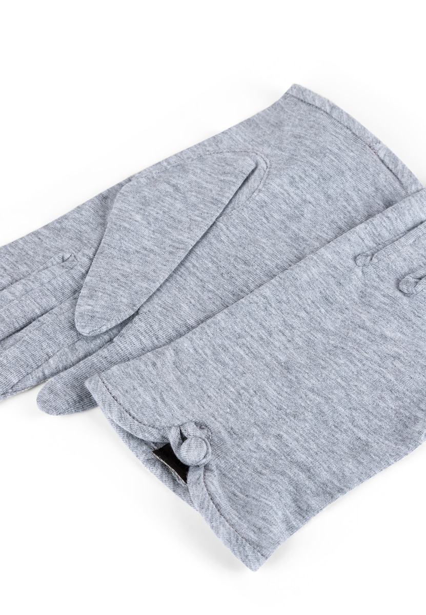 Baumwollhandschuh Classic Women - silvergrey