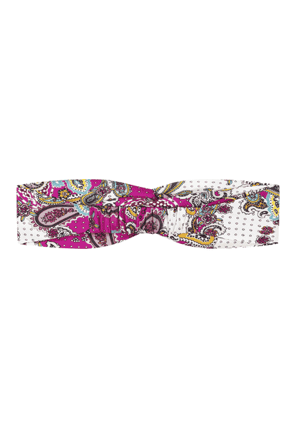 Hairband Paisley - hot pink