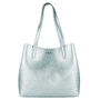Carol Shopper metallic large  - mint