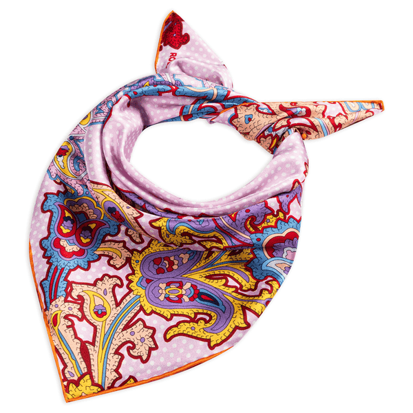 Paisley Illusion 53x53 - multi blossom