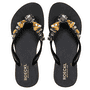 Brillant Black Flip Flop - black