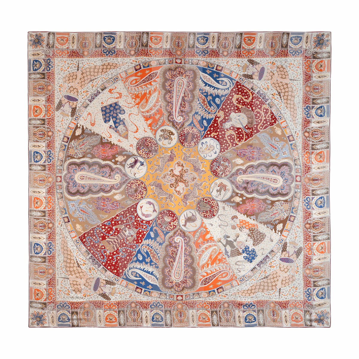Persisches Horoskop 140x140 - multi bordeaux