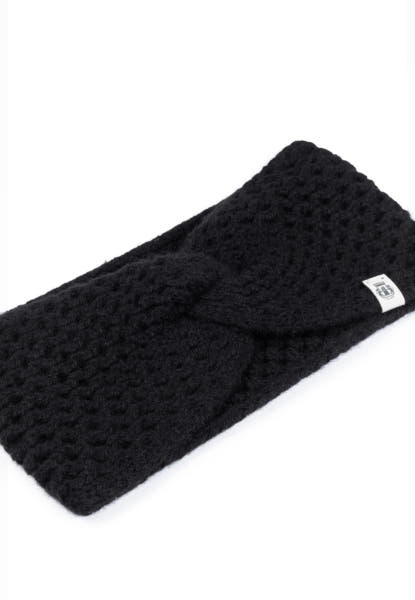 Cozy Stirnband - black