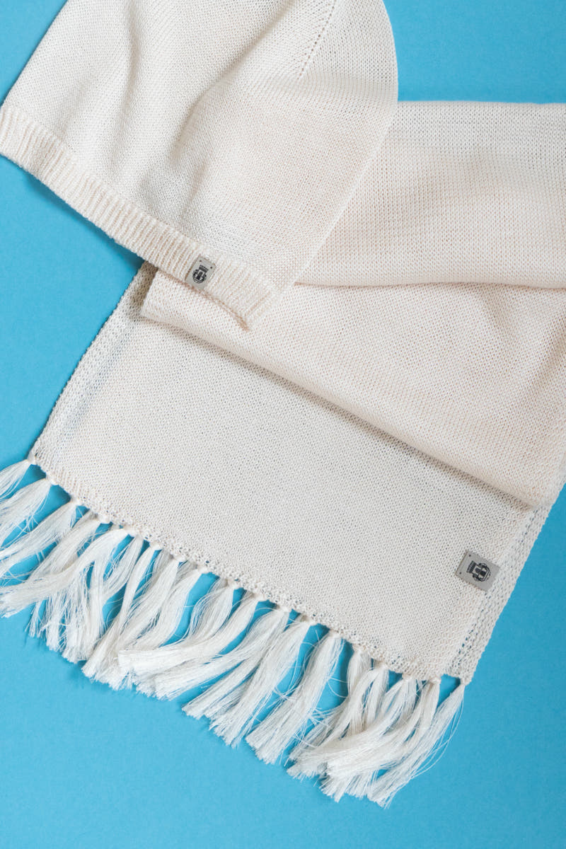 Soft Glam Mütze  - linen