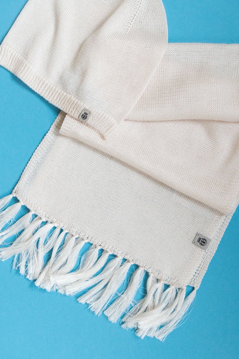 Soft Glam Mütze - linen