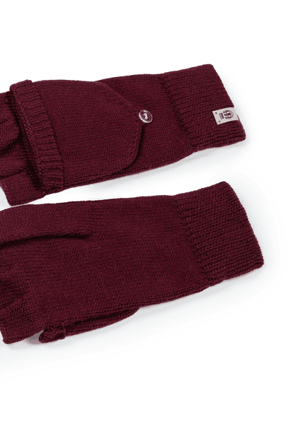 Essentials Kapuzenhandschuhe Basic - wine