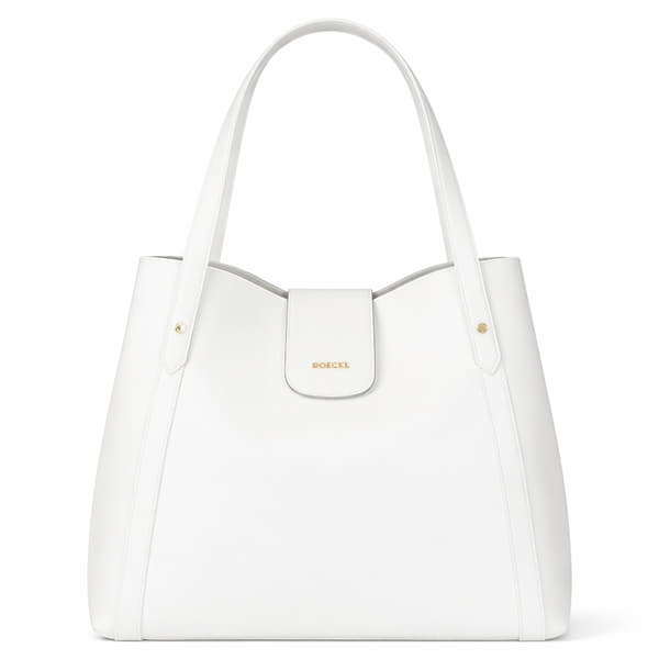 Florence Shopper medium  - white