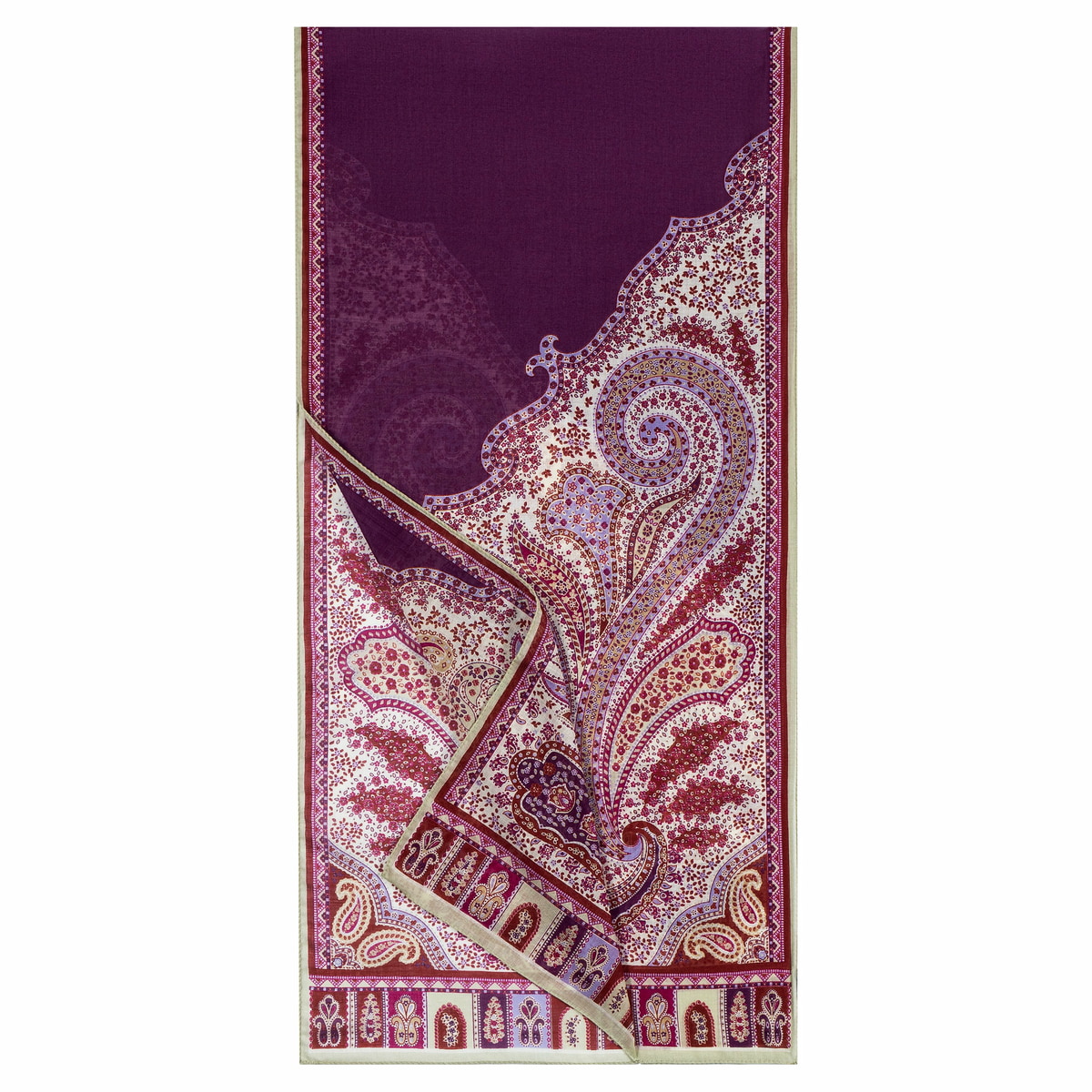 Exquisit Paisley 45x180 - multi prune