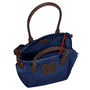 Bottle Bag Schultertasche Midi - navy