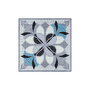 Flower Mandala 53x53 - multi grey