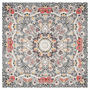 Animal Paisley 140x140  - black multi