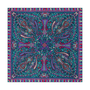 Paisley Bohemian 140x140 - multi green