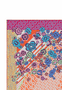 Big Paisley 100x100 - multi flamingo