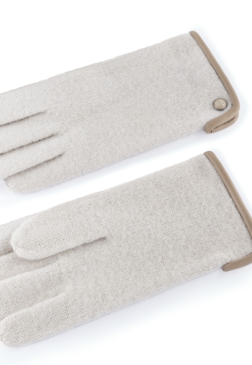Klassischer Walkhandschuh Women - cashmere